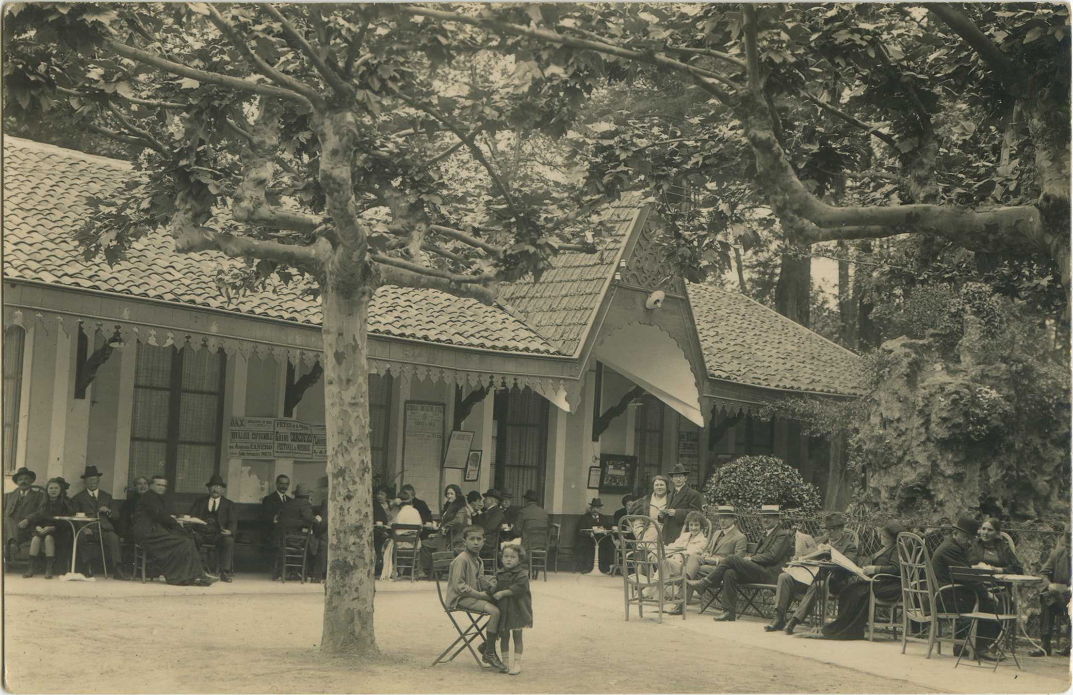 Dax - Carte photo - Café de l'établissement thermal des Baignots