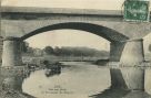 Carte postale ancienne - Dax - Sous une Arche, la Promenade des Baignots