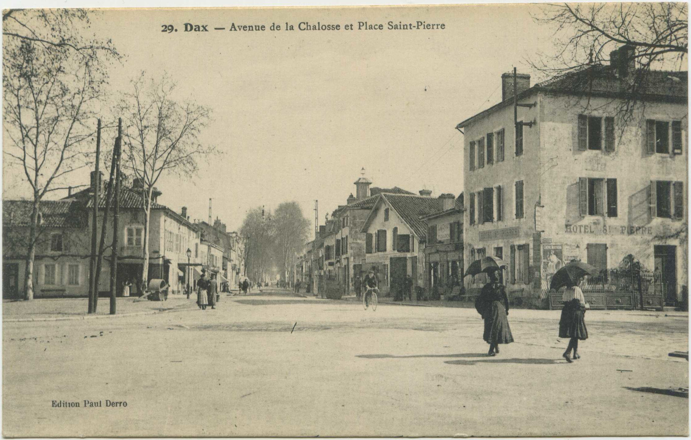 Dax - Avenue de la Chalosse et Place Saint-Pierre