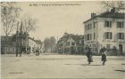 Carte postale ancienne - Dax - Avenue de la Chalosse et Place Saint-Pierre