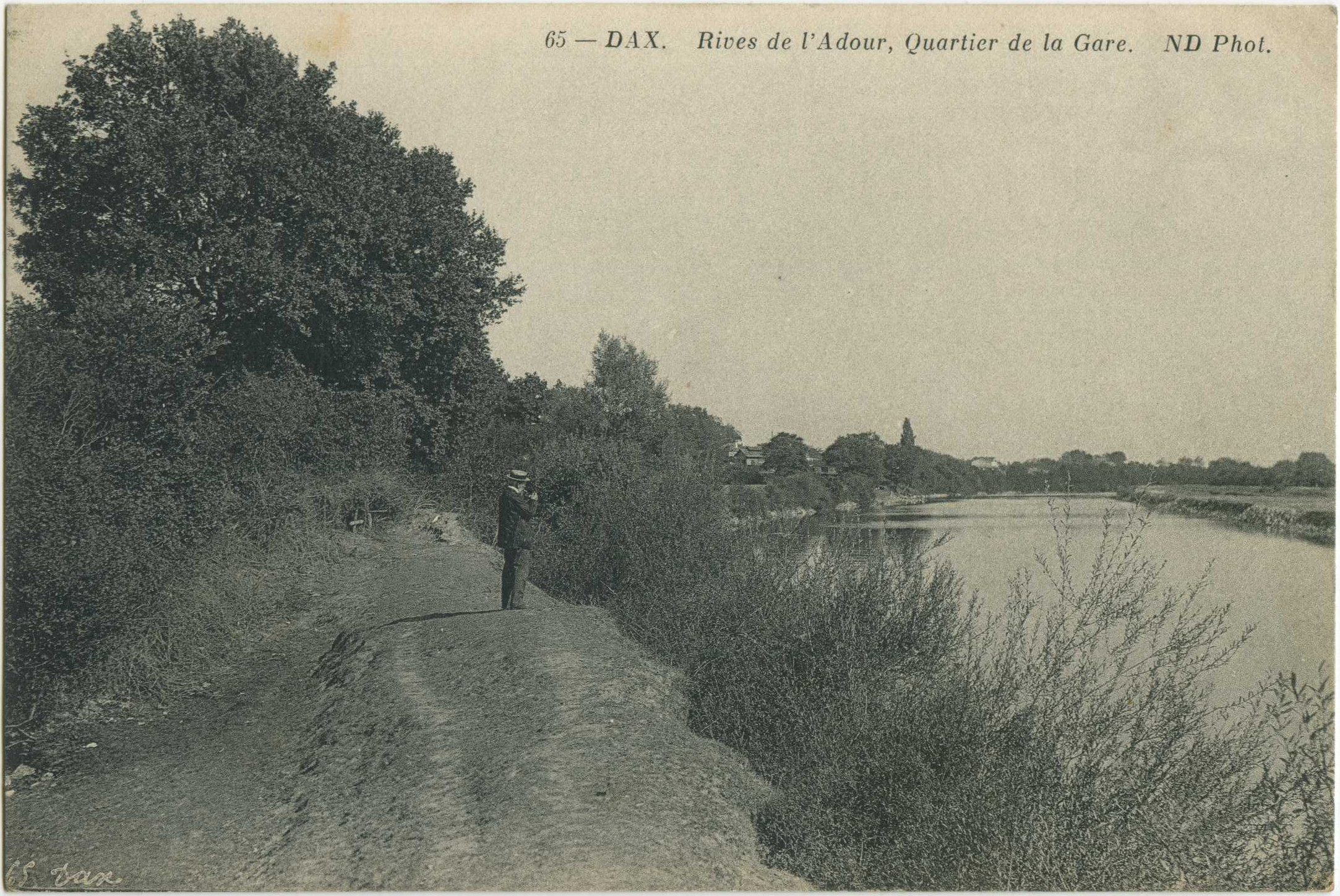 Dax - Rives de l'Adour, Quartier de la Gare.