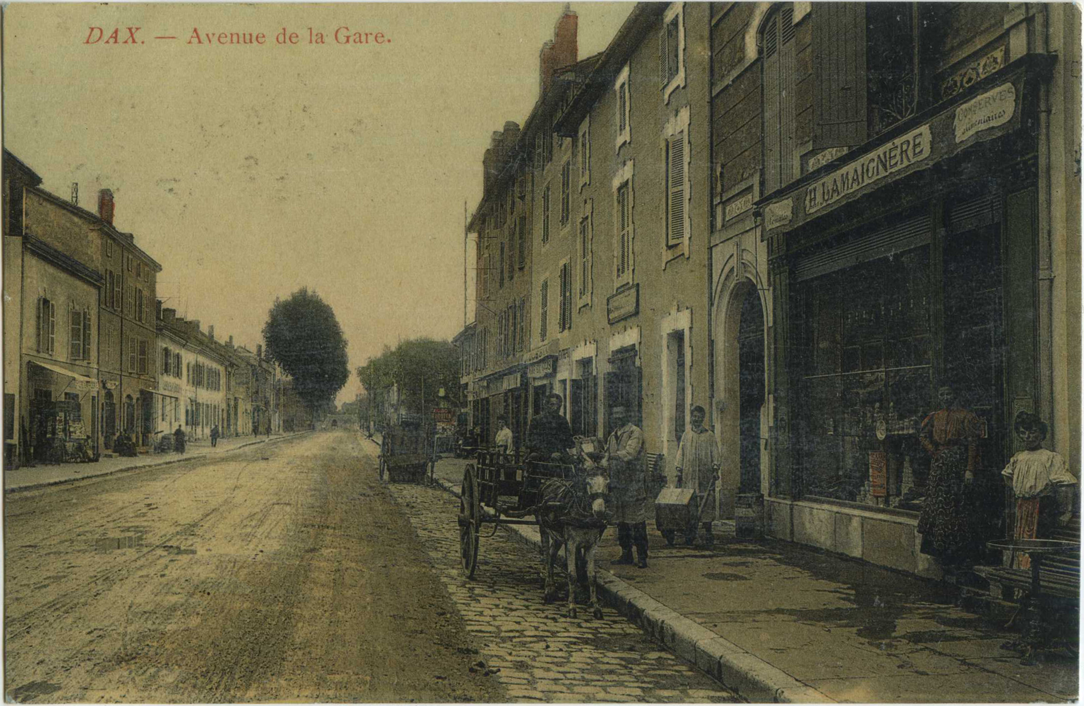 Dax - Avenue de la Gare.