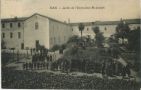 Carte postale ancienne - Dax - Jardin de l'Orphelinat St-Joseph