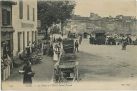 Carte postale ancienne - Dax - La Place et l'Hôtel Saint-Pierre