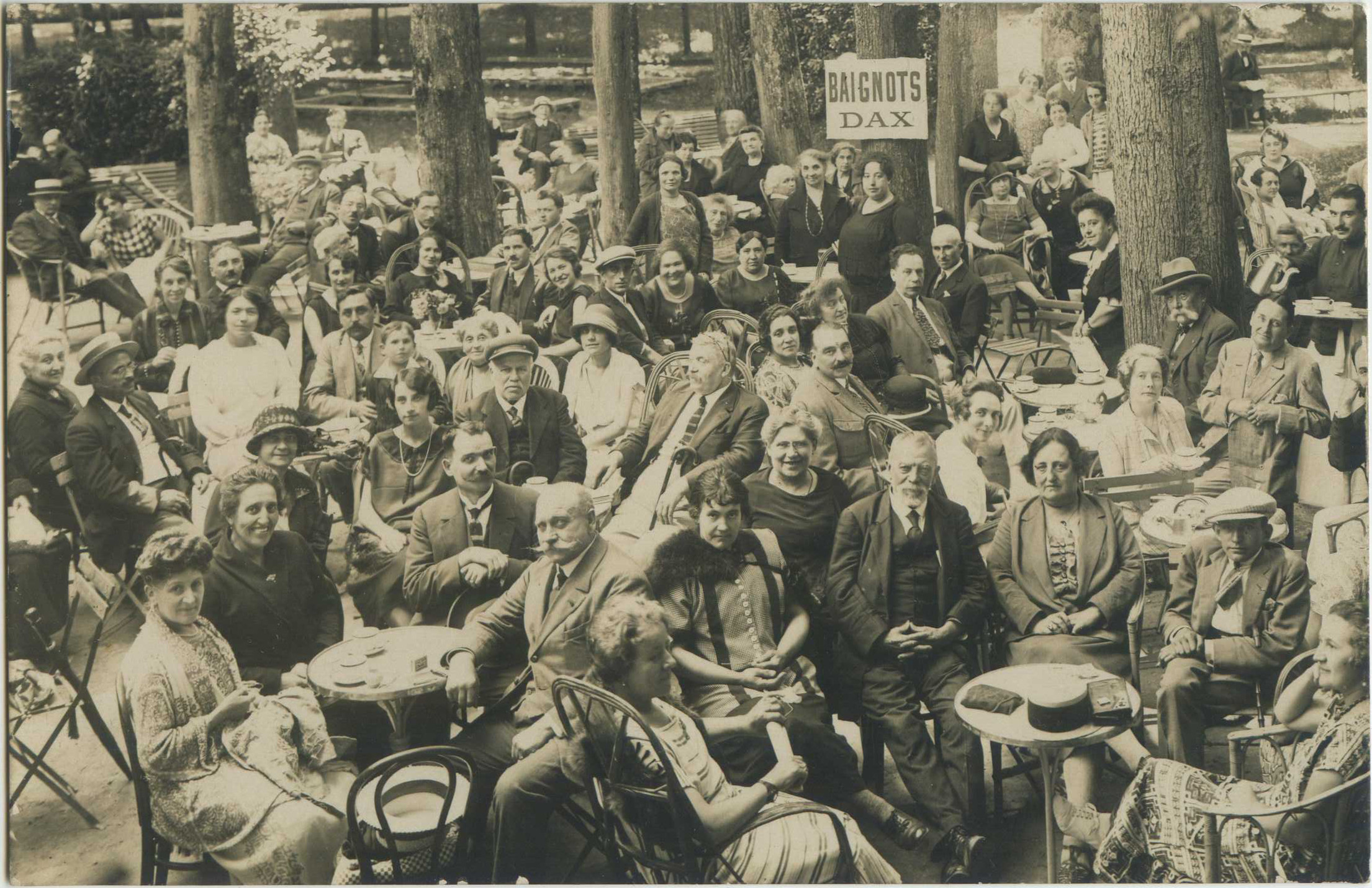 Dax - Carte photo - Café de l'établissement thermal des Baignots