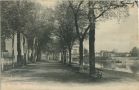 Carte postale ancienne - Dax - Promenade des Baignots