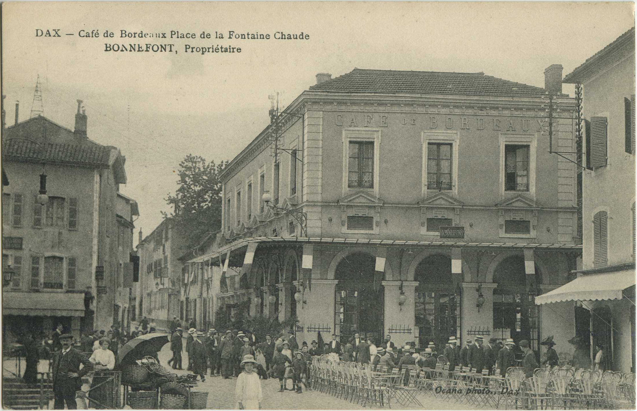 Dax - Café de Bordeaux Place de la Fontaine Chaude - BONNEFONT, Propriétaire