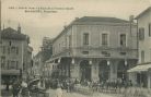 Carte postale ancienne - Dax - Café de Bordeaux Place de la Fontaine Chaude - BONNEFONT, Propriétaire