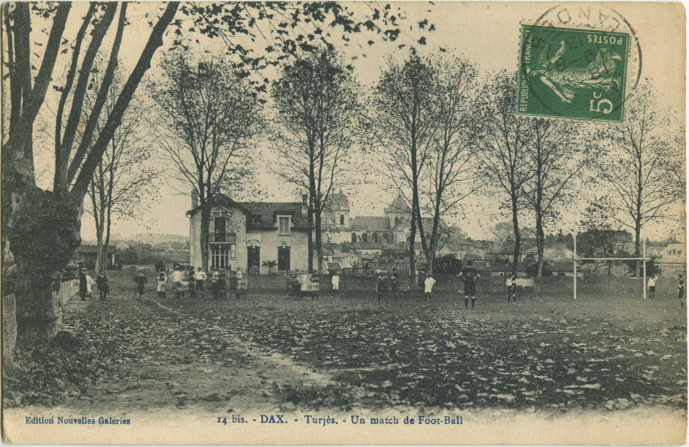 Dax - Turjès. - Un match de Foot-Ball