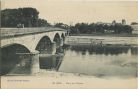 Carte postale ancienne - Dax - Pont sur l'Adour