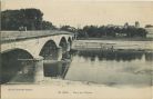 Carte postale ancienne - Dax - Pont sur l'Adour Carte postale ancienne - Dax - Pont sur l'Adour