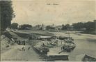 Carte postale ancienne - Dax - L'Adour