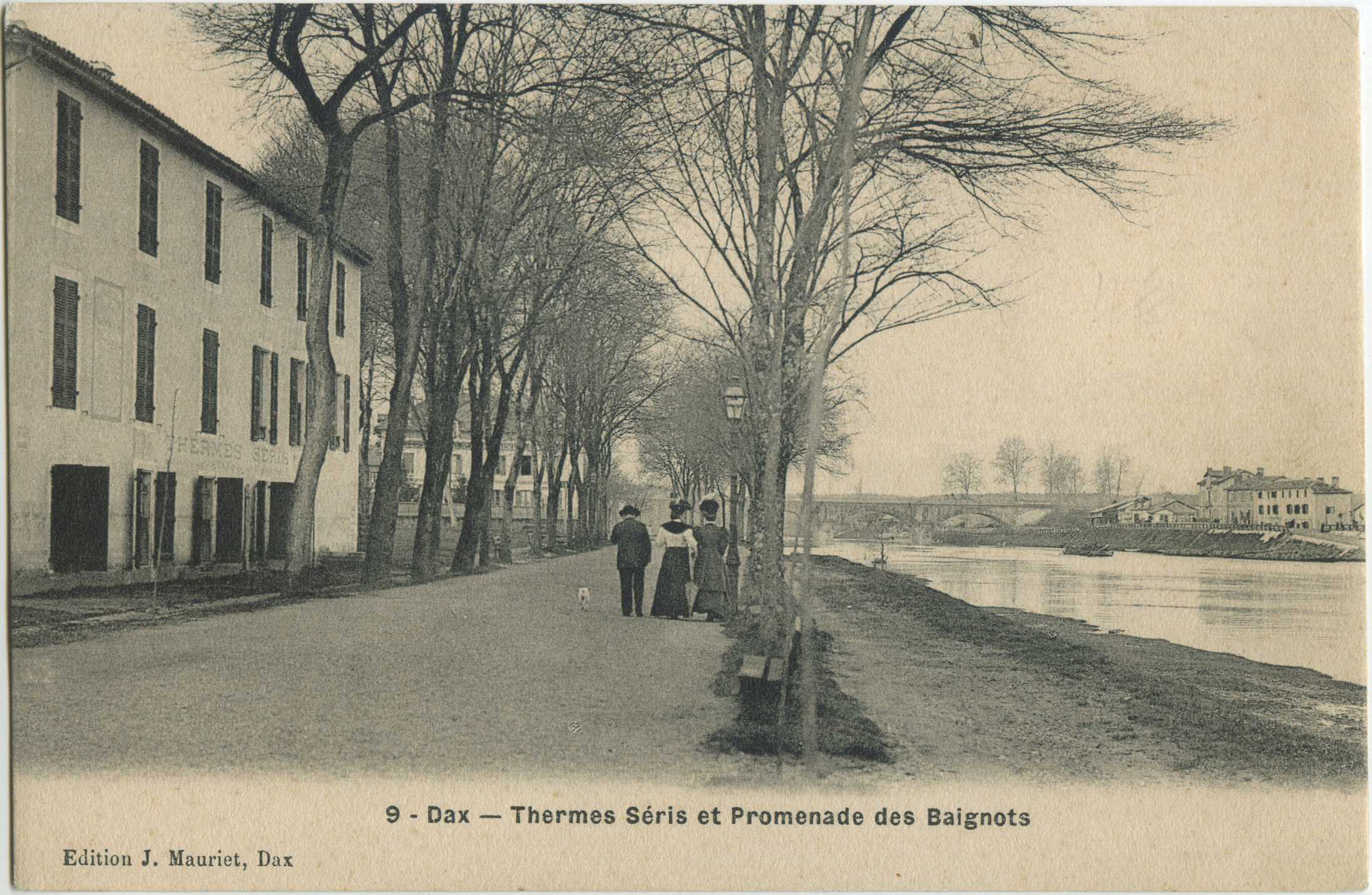 Dax - Thermes Séris et Promenade des Baignots