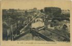 Carte postale ancienne - Dax - Vue générale vers le Quartier du Sablard et la Gare