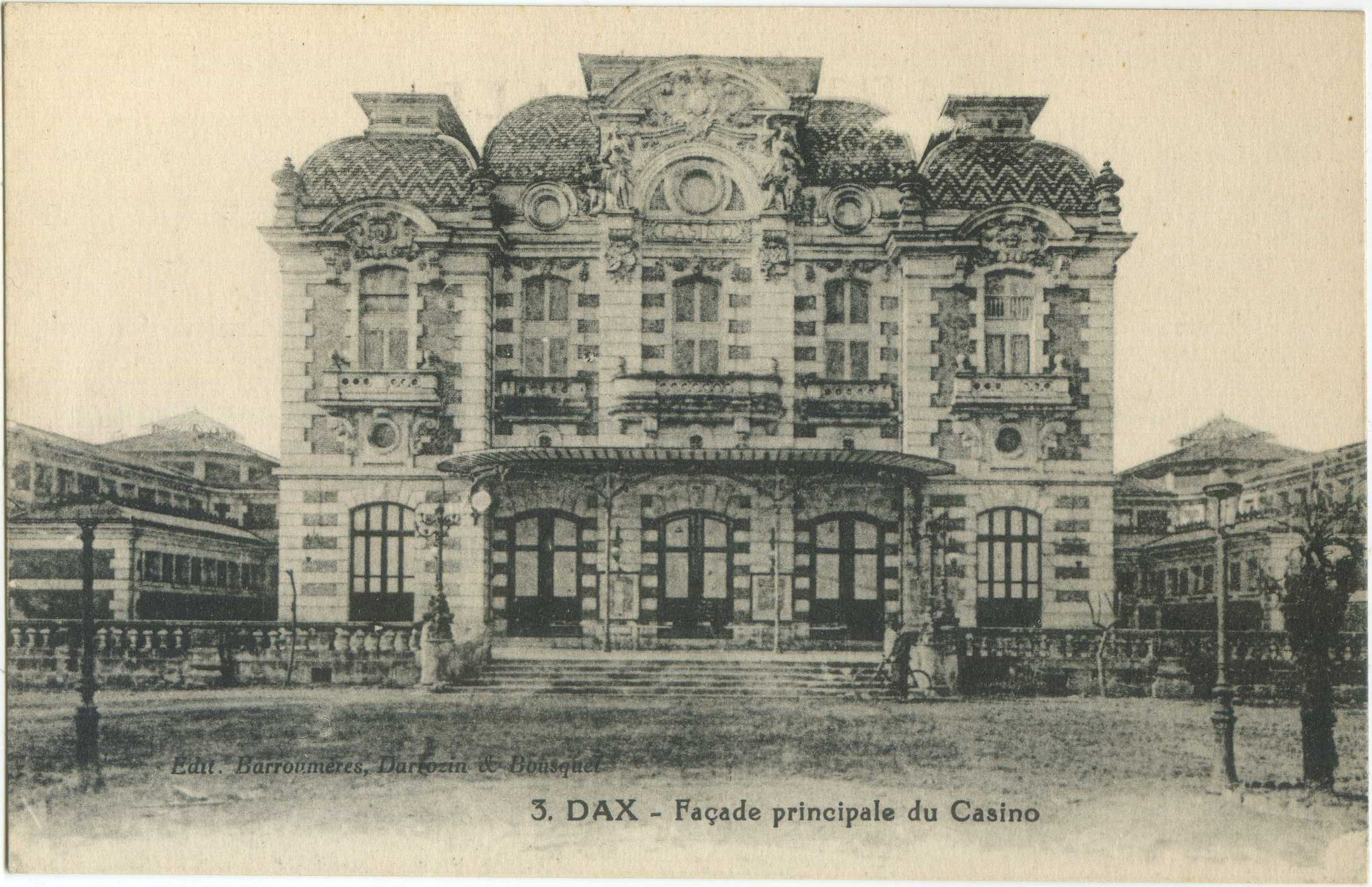 Dax - Façade principale du Casino