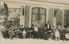 Carte postale ancienne - Dax - Carte-photo - Café de l'établissement thermal des Baignots