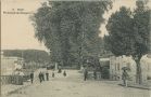 Carte postale ancienne - Dax - Promenade des Remparts