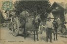 Carte postale ancienne - Landes - Attelage Landais.