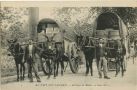 Carte postale ancienne - Landes - AU PAYS DES LANDAIS - Attelages de Mules - « Lous Bros »