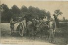 Carte postale ancienne - Landes - LANDES - Travaux dans les Champs - Fumure des terres