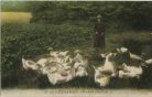 Carte postale ancienne - Landes - AU PAYS LANDAIS - Gardeuse d'Oies Carte postale ancienne - Landes - AU PAYS LANDAIS - Gardeuse d'Oies
