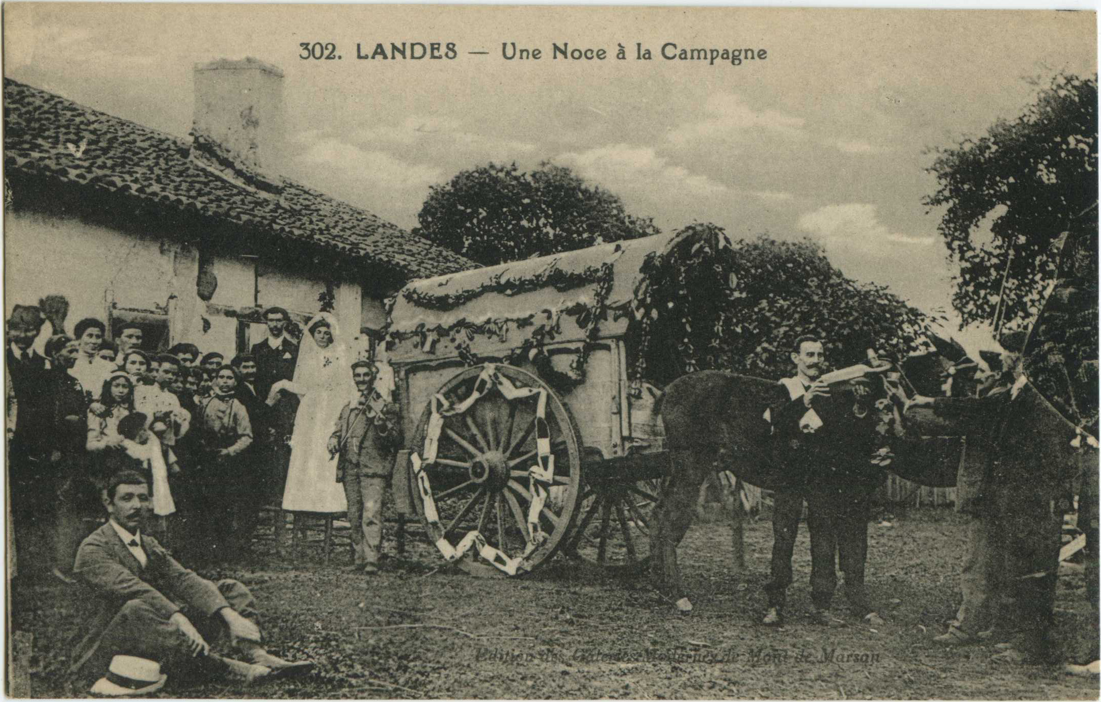 Landes - LANDES - Une Noce à la Campagne