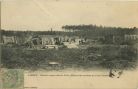 Carte postale ancienne - Landes - LANDES - Scierie à vapeur dans la Forêt, débitant des traverses pour les Chemins de fer