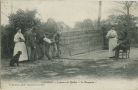 Carte postale ancienne - Landes - LANDES - Joueurs de Quilles « Le Rampeau »