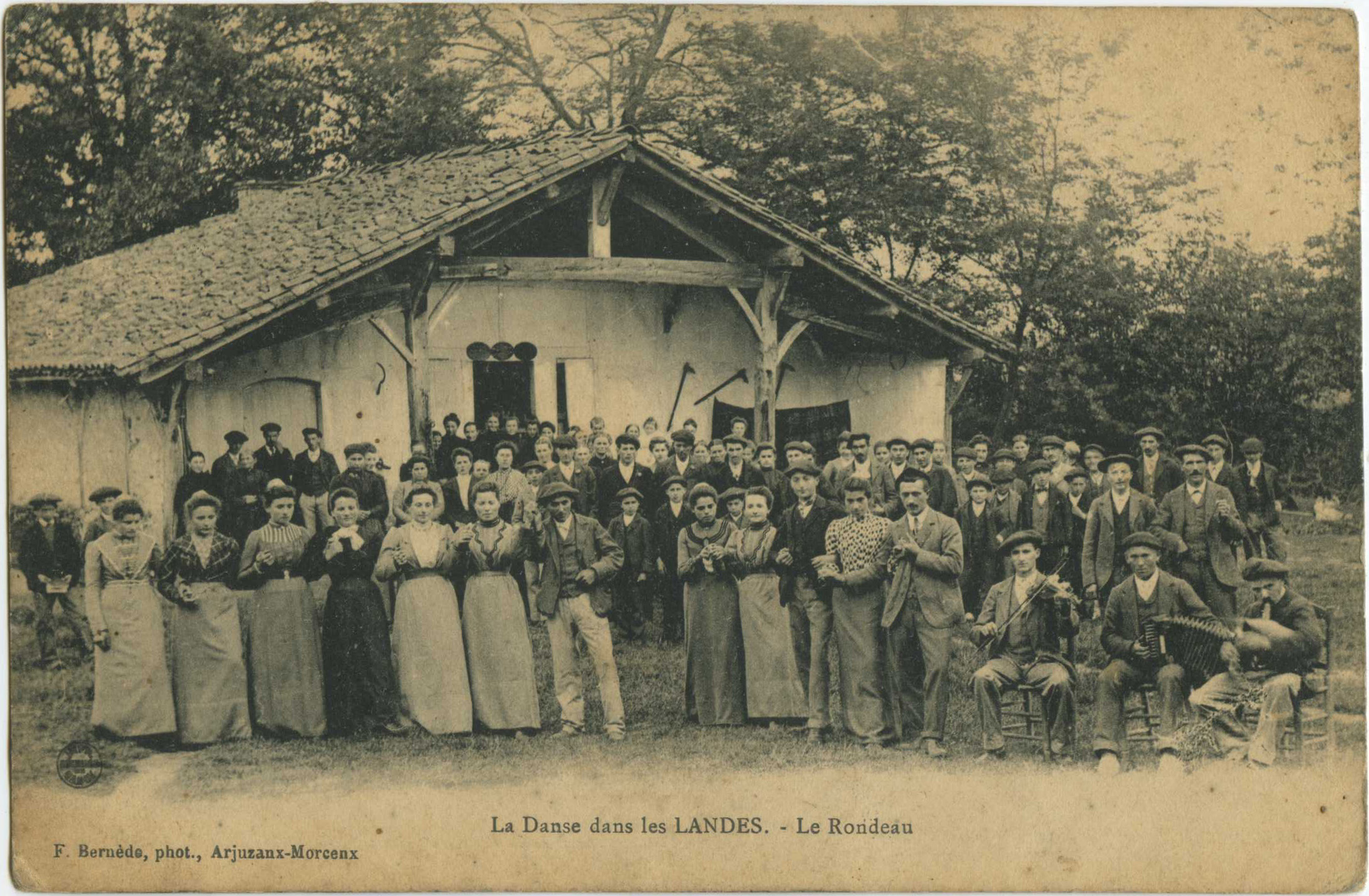 Landes - La Danse dans les LANDES - Le Rondeau