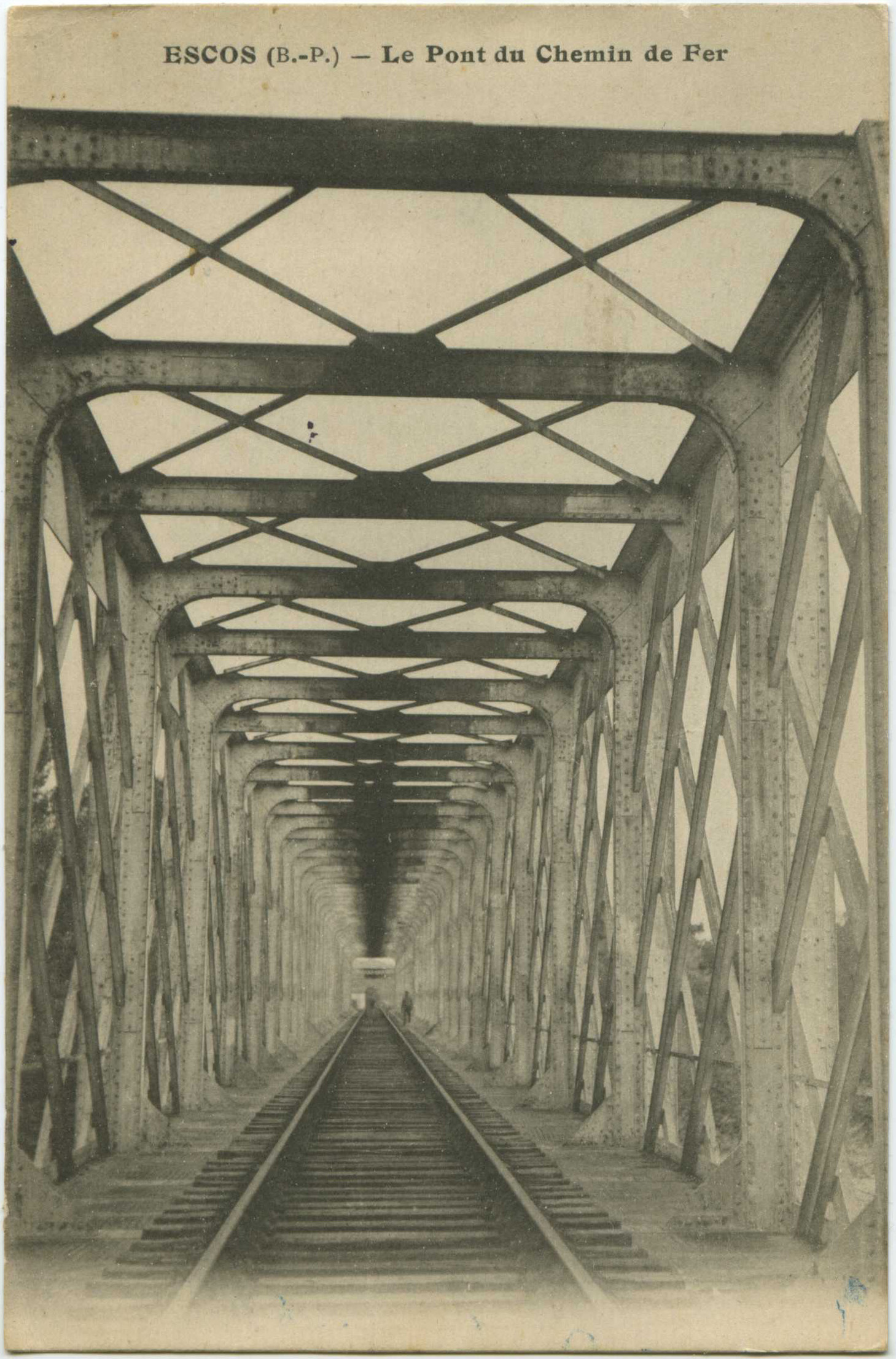 Escos - Le Pont du Chemin de Fer