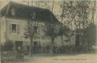 Carte postale ancienne - Escos - Restaurant DANTY, Epicerie Mercerie