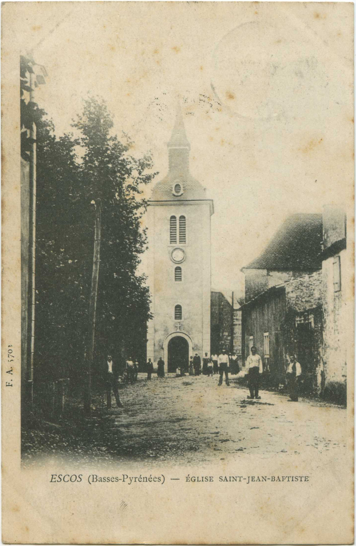 Escos - ÉGLISE SAINT-JEAN-BAPTISTE