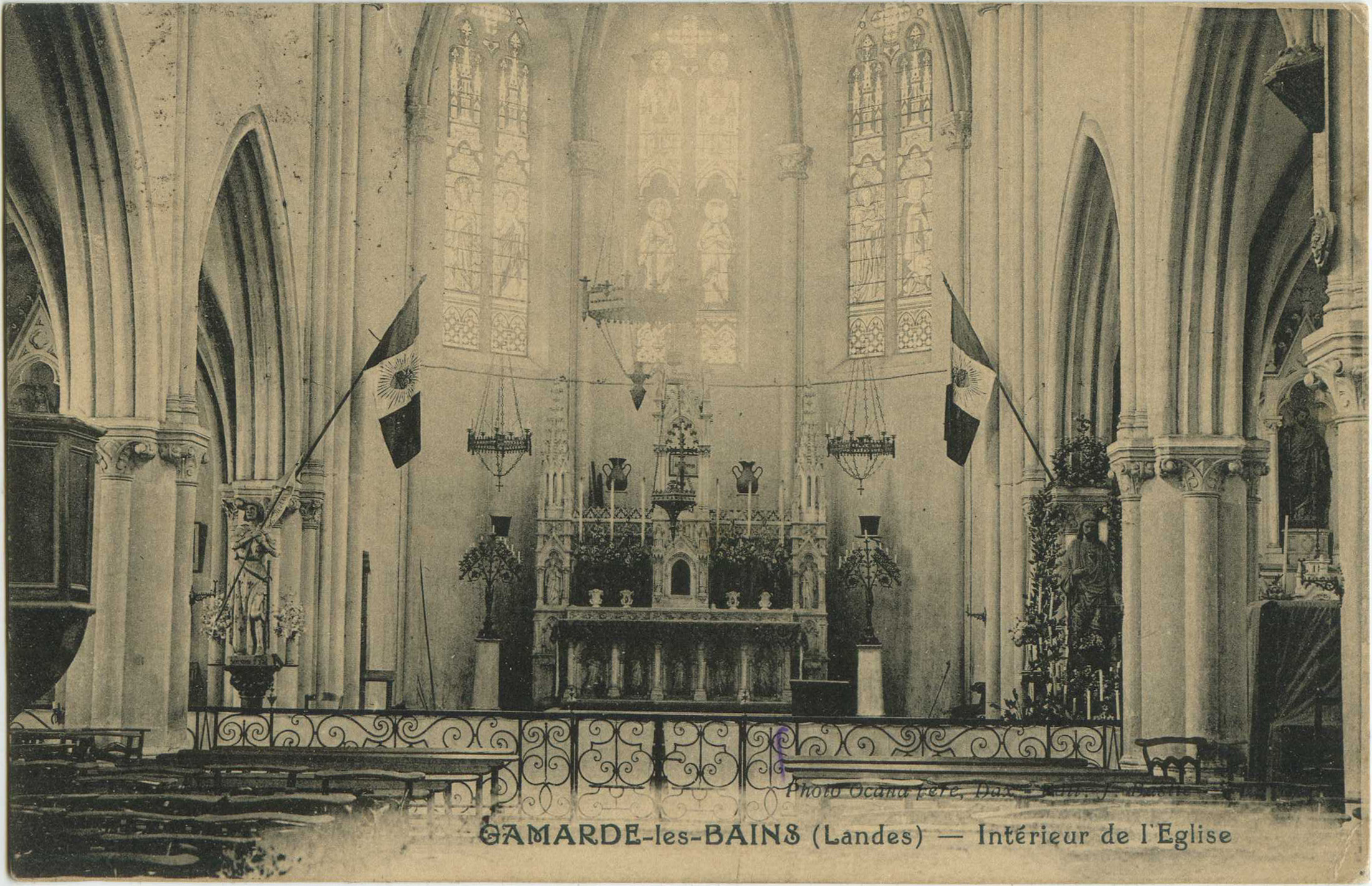 Gamarde-les-Bains - Intérieur de l'Eglise