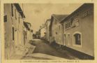 Carte postale ancienne - Gamarde-les-Bains - Grande Rue, vers Montfort