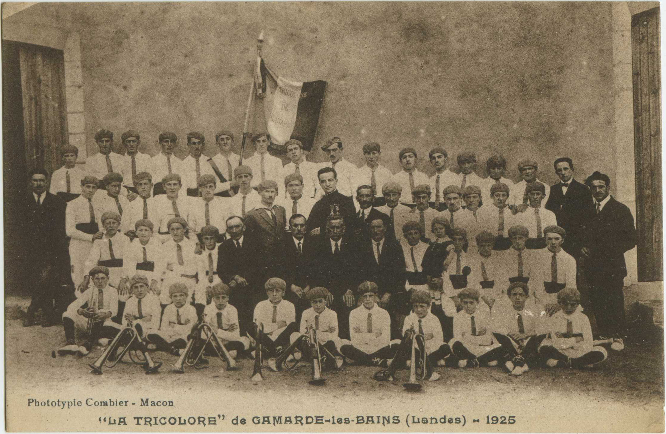 Gamarde-les-Bains - " LA TRICOLORE " de GAMARDE-les-BAINS - 1925