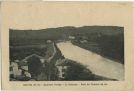 Carte postale ancienne - Guiche - Quartier Portes - La Bidouze - Pont du Chemin de fer Carte postale ancienne - Guiche - Quartier Portes - La Bidouze - Pont du Chemin de fer