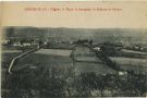 Carte postale ancienne - Guiche - L'Eglise, la Place, la Bourgade, la Bidouze et l'Adour