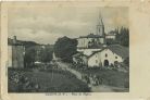 Carte postale ancienne - Guiche - Place de l'Église