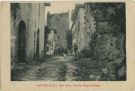 Carte postale ancienne - Guiche - Rue de la Tour et Vieux Château