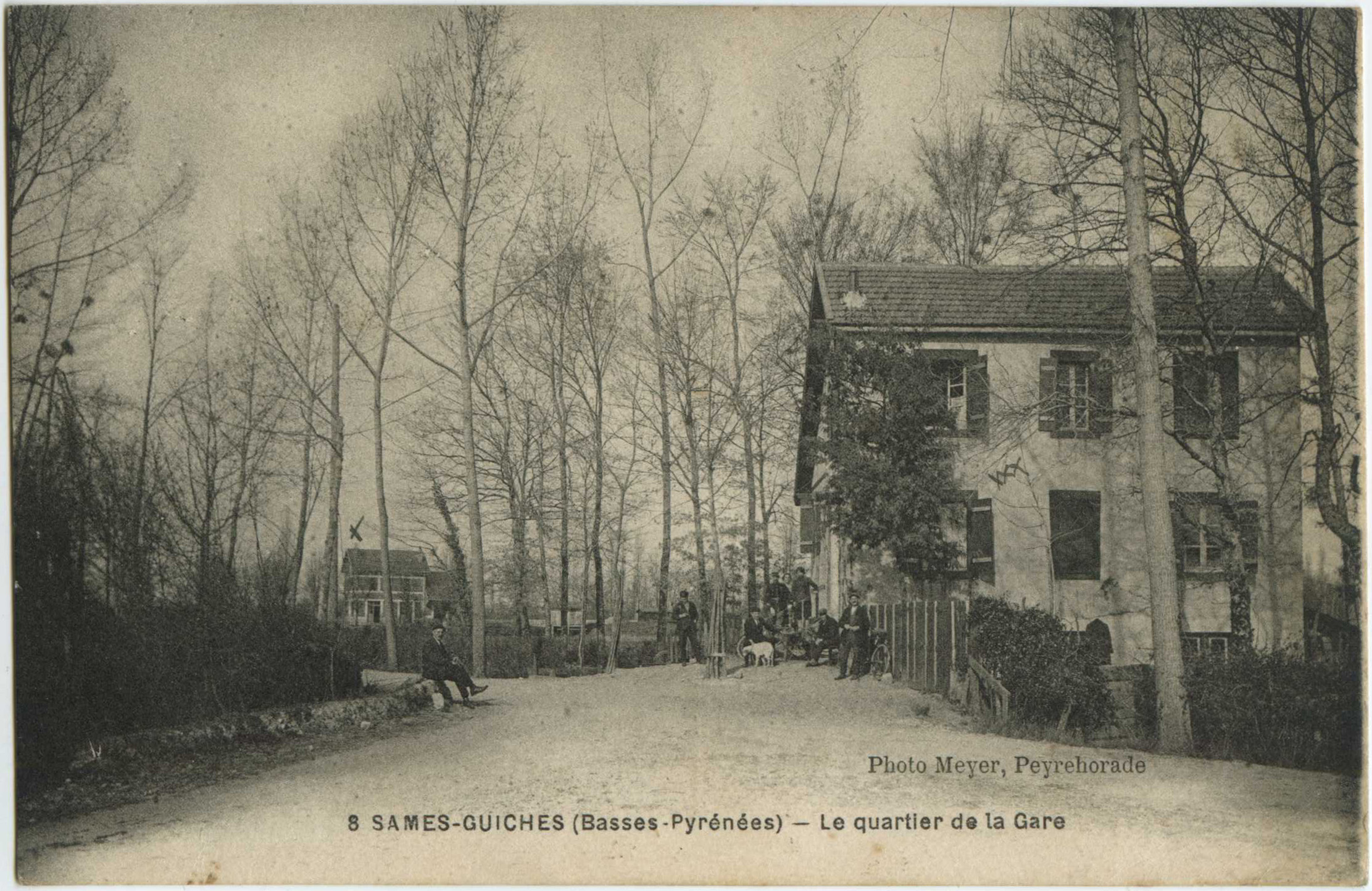 Guiche - SAMES-GUICHES - Le quartier de la Gare