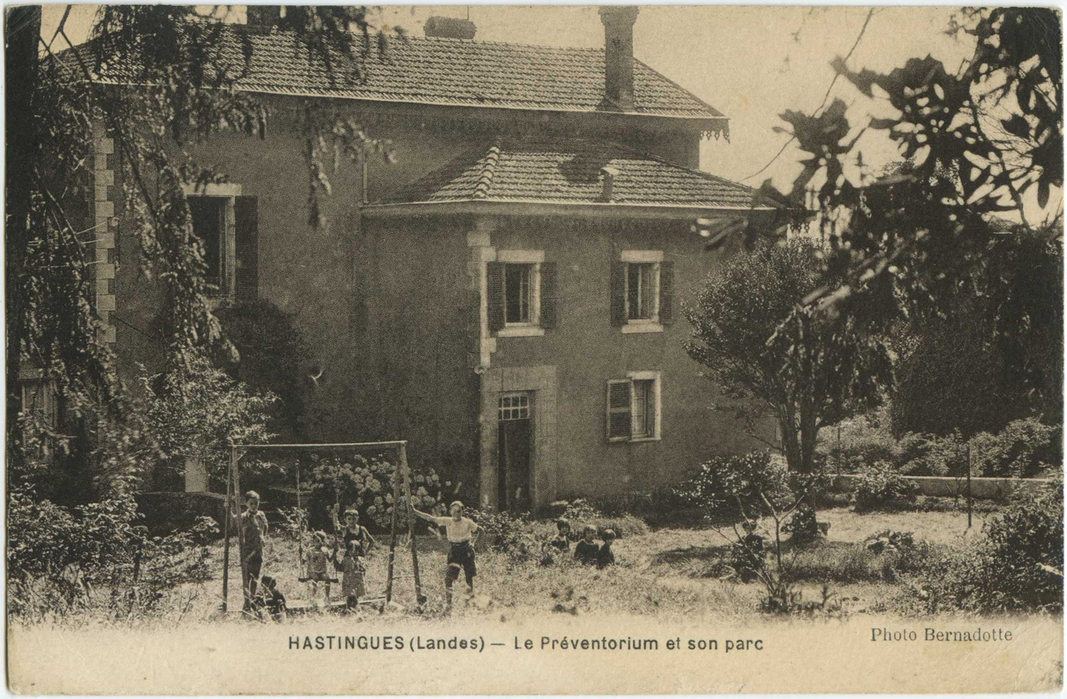 Hastingues - Le Préventorium et son parc