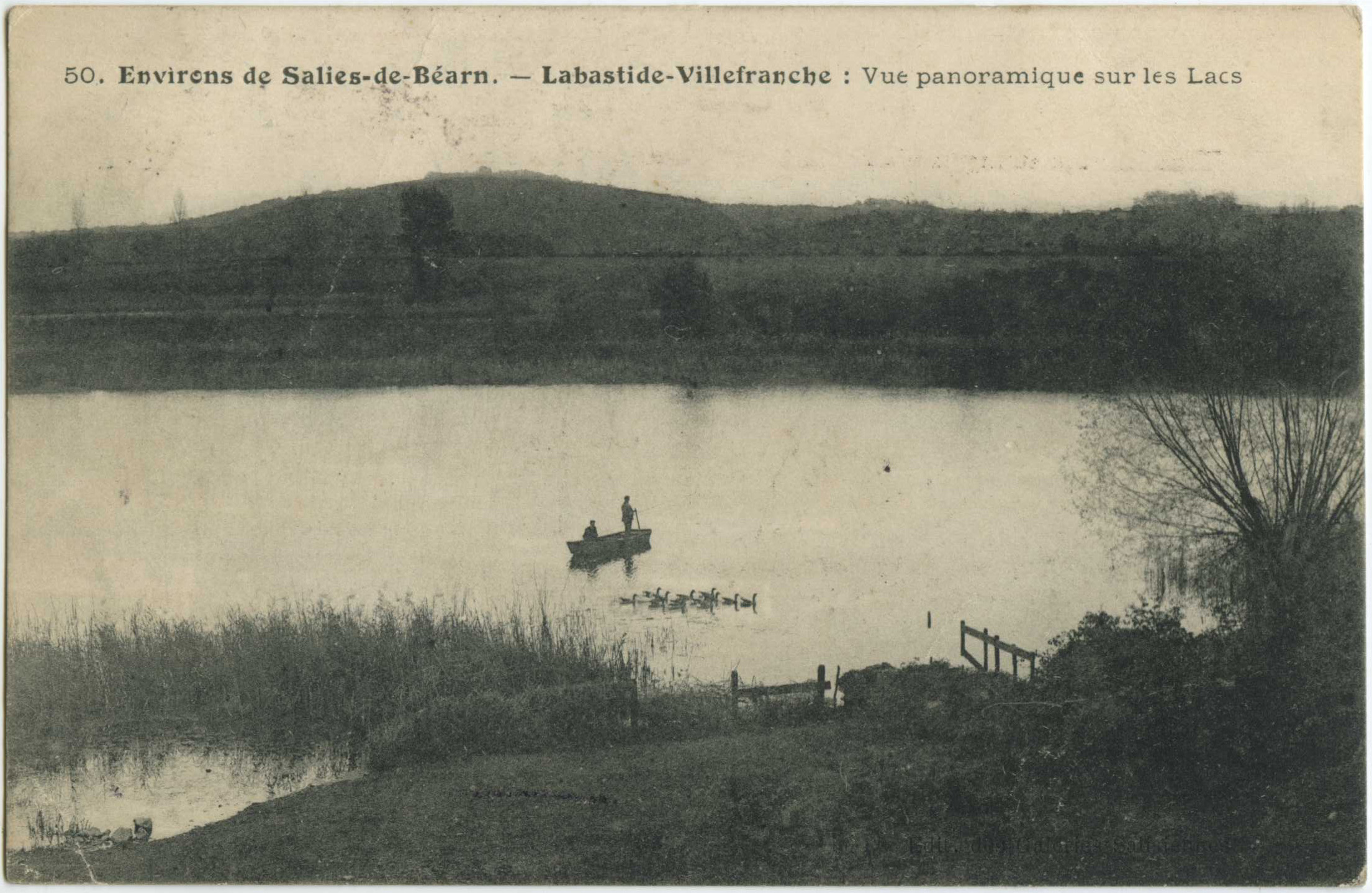 Labastide-Villefranche - Vue panoramique sur les Lacs