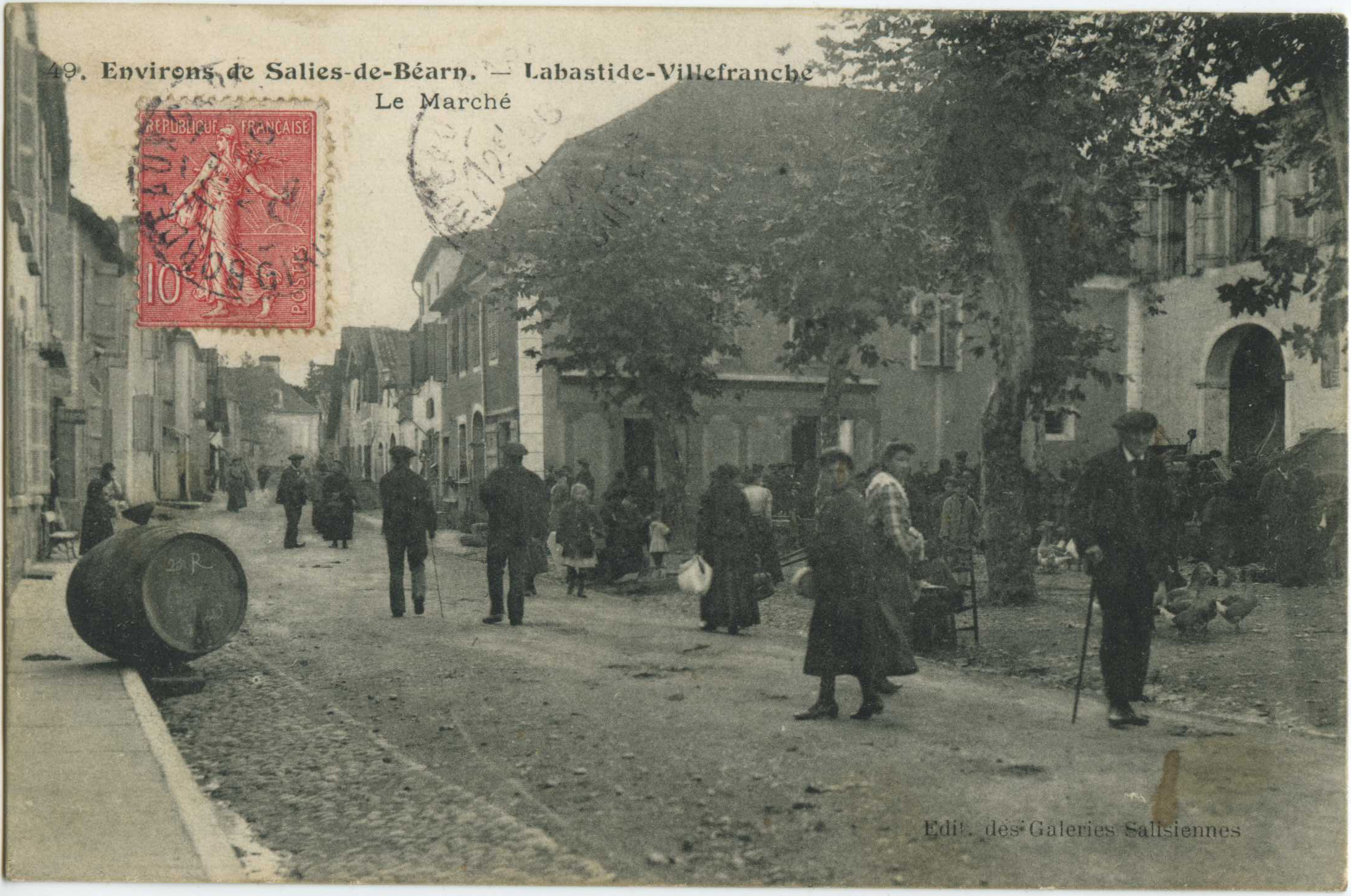 Labastide-Villefranche - Le Marché