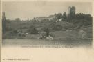 Carte postale ancienne - Labastide-Villefranche - Environs de S<small>ALIES</small> - Sur le Lac bleu