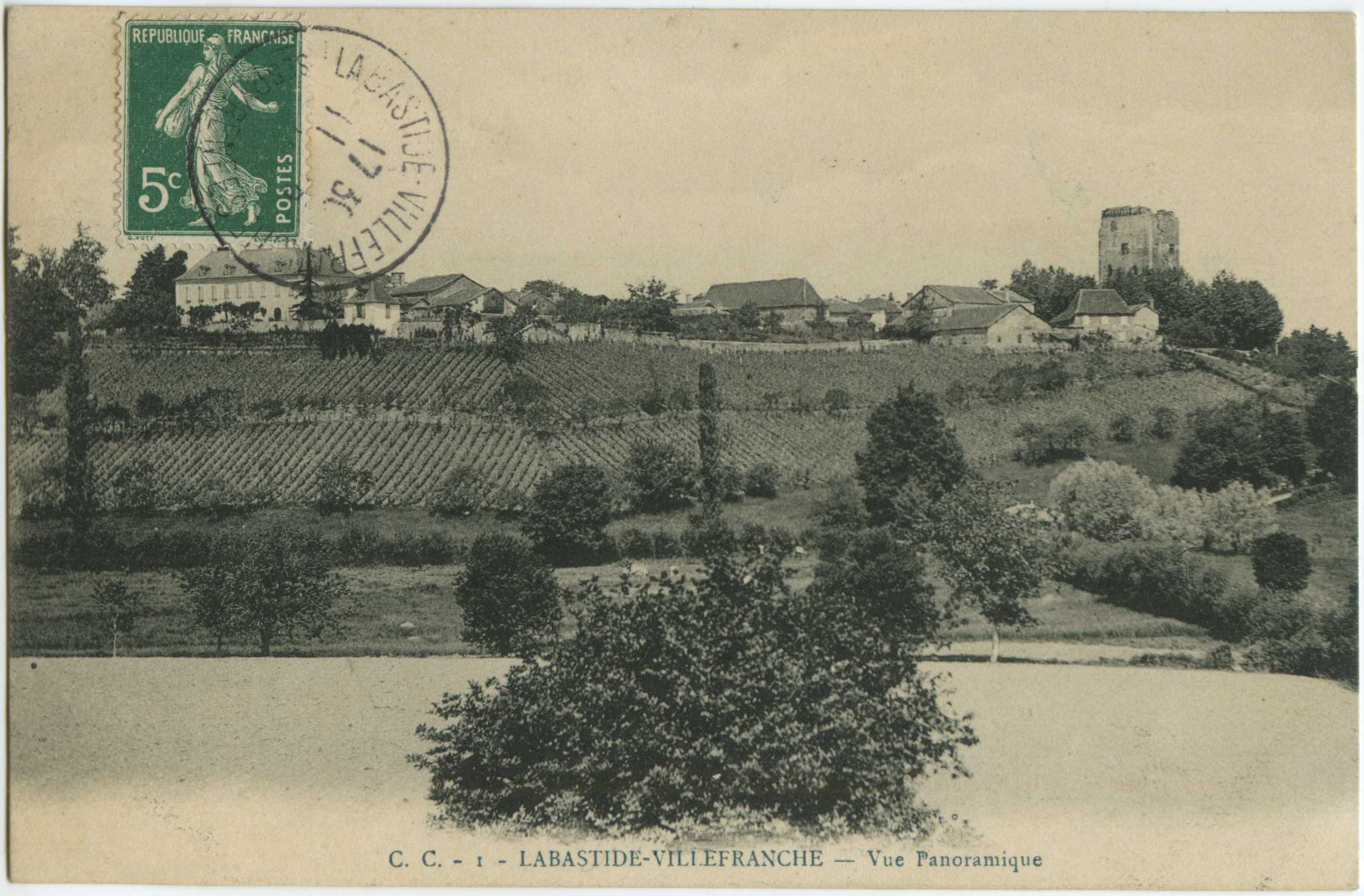 Labastide-Villefranche - Vue Panoramique