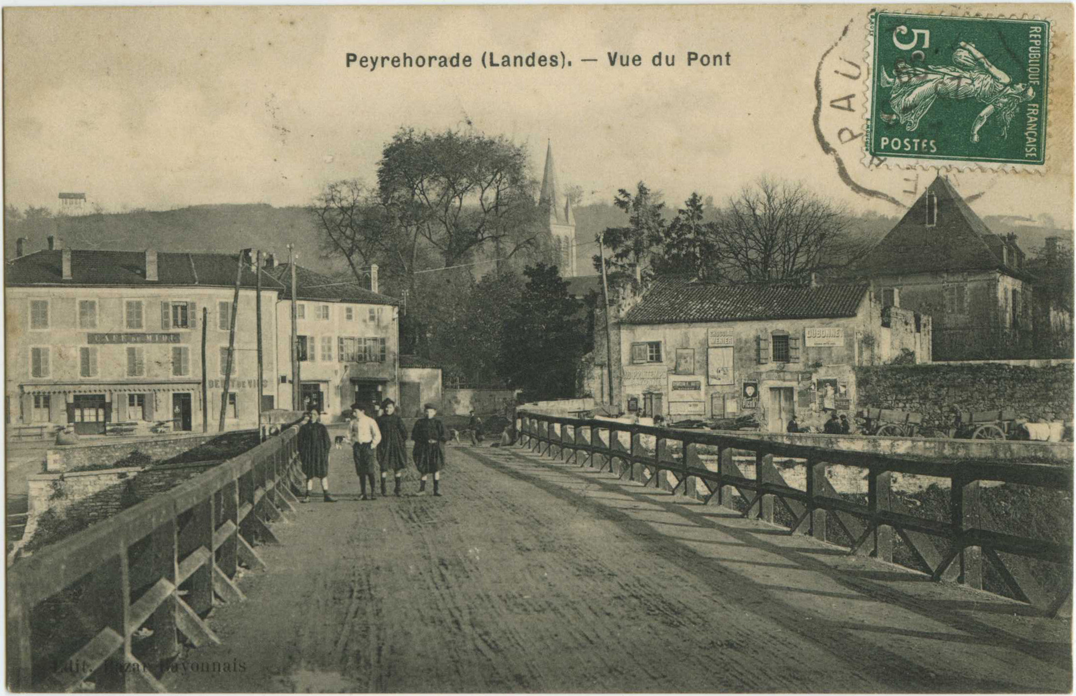 Peyrehorade - Vue du Pont