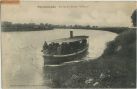 Carte postale ancienne - Peyrehorade - Arrivée du Bateau " L'Eclair " Carte postale ancienne - Peyrehorade - Arrivée du Bateau " L'Eclair "