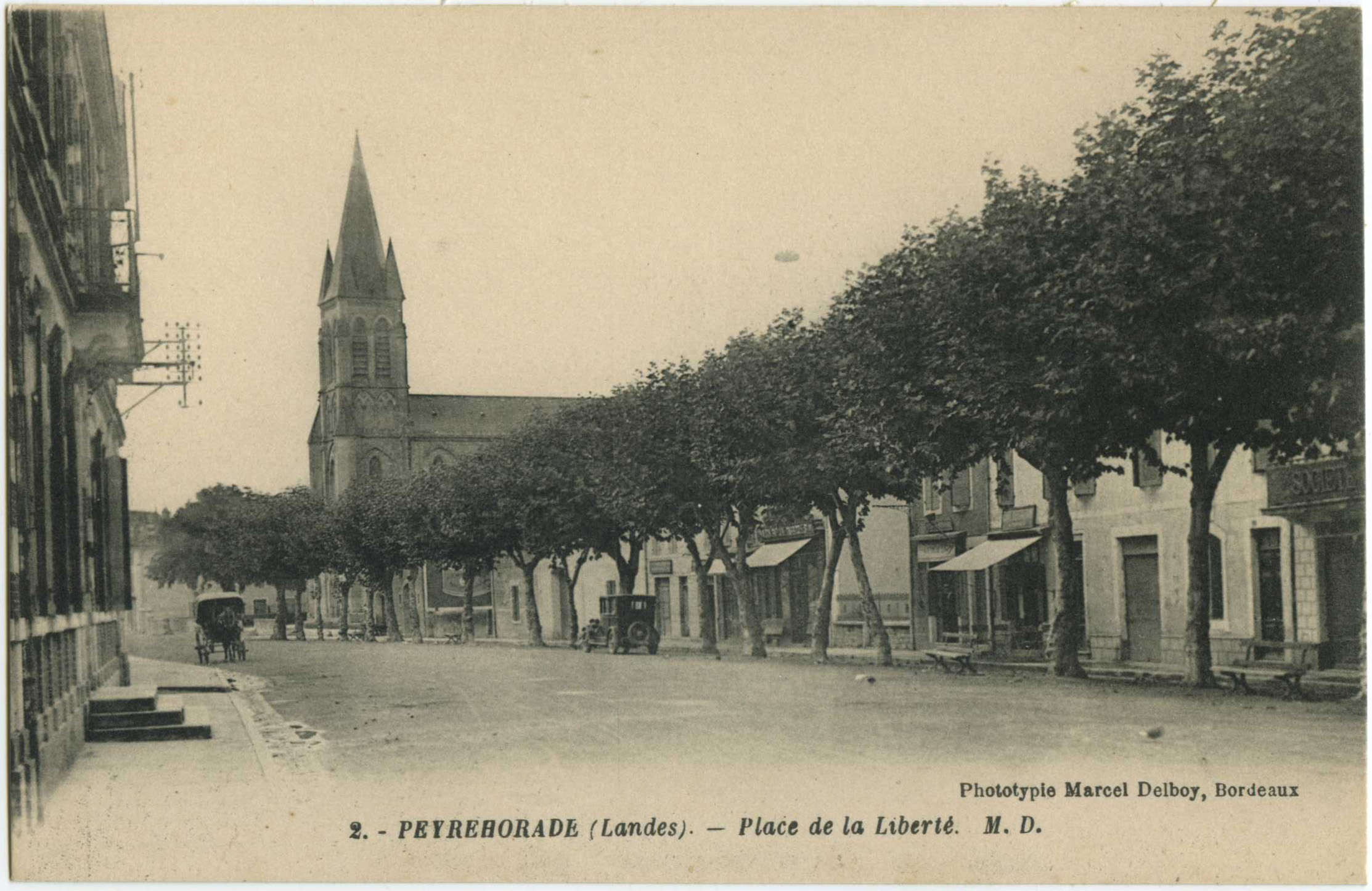 Peyrehorade - Place de la Liberté