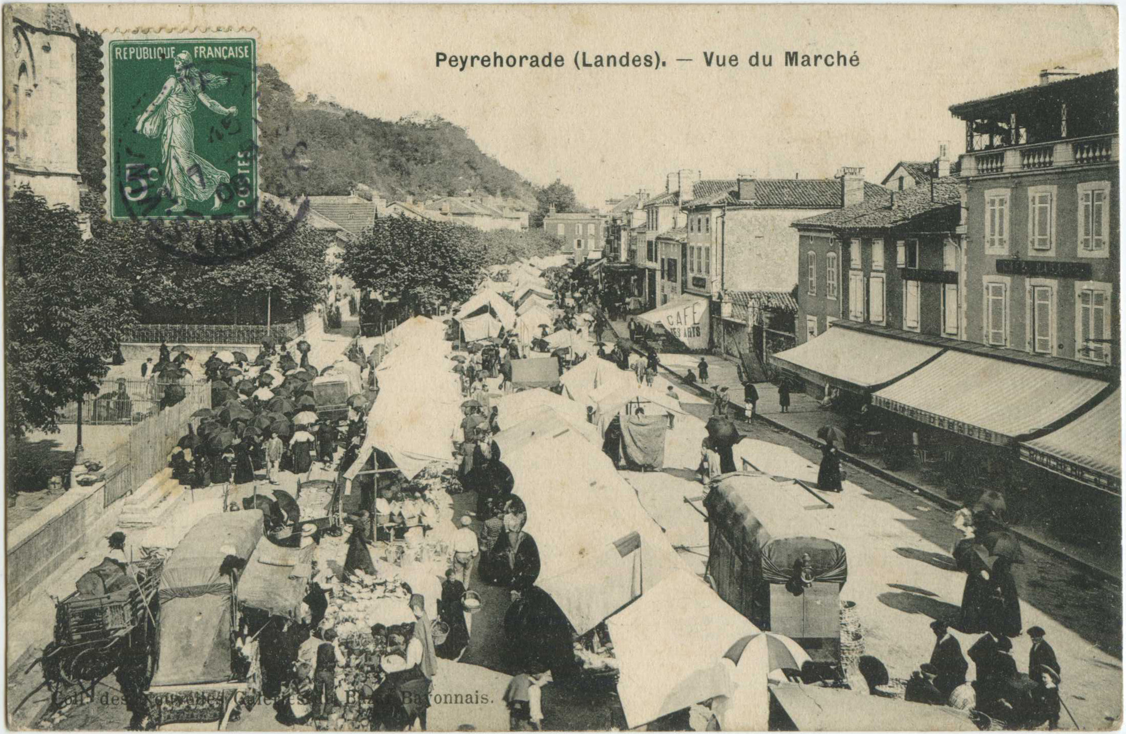 Peyrehorade - Vue du Marché