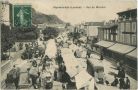 Carte postale ancienne - Peyrehorade - Vue du Marché